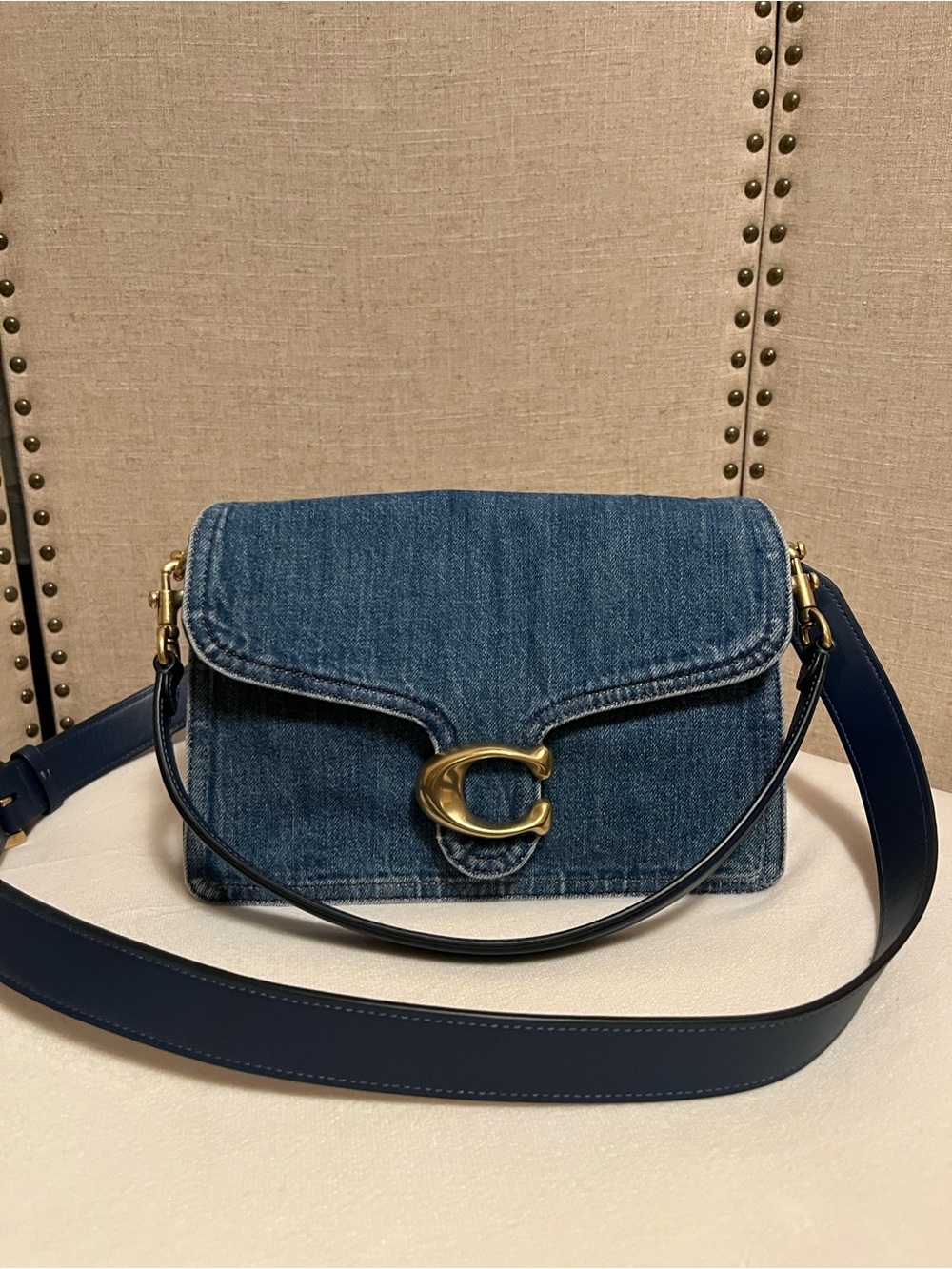 EUC Coach Chain Tabby Denim (Missing Chain Strap) - Picture 11 of 16